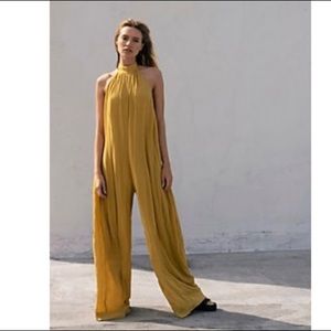 Free People wide legged jumpsuit